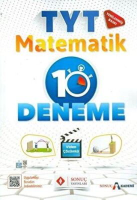 TYT Matematik 10 Deneme Sınavı kapağı