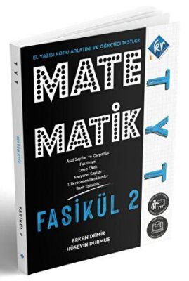 TYT Matematik El Yazısı Konu Anlatım ve Öğretici Testler Fasikül 2 kapağı