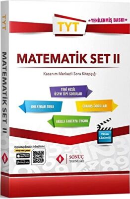 TYT Matematik Video Çözümlü Set 2 kapağı