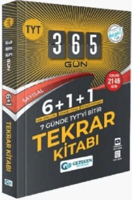 TYT Sayısal 365 Tekrar Kitabı kapağı