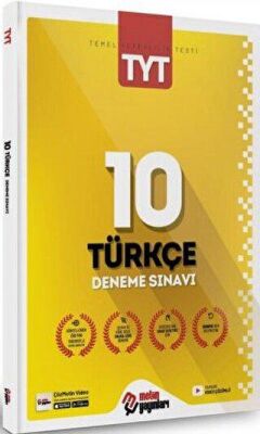 Metin Yayınları TYT Türkçe 10 Deneme kapağı