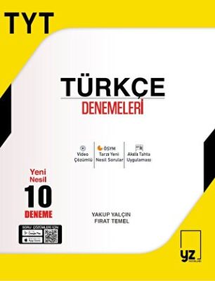 YZ YKS TYT Türkçe Denemeleri kapağı