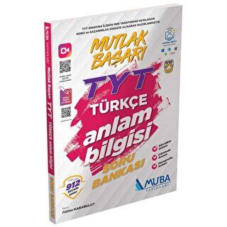 TYT Türkçe Anlam Bilgisi Soru Bankası kapağı
