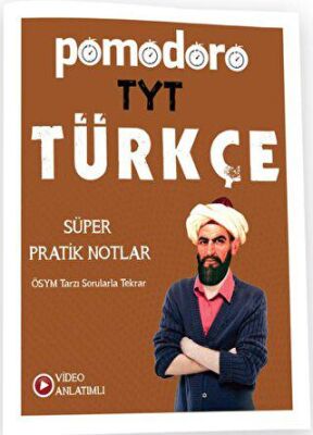 Pomodoro TYT Türkçe Konu Soru Süper Pratik Notlar kapağı