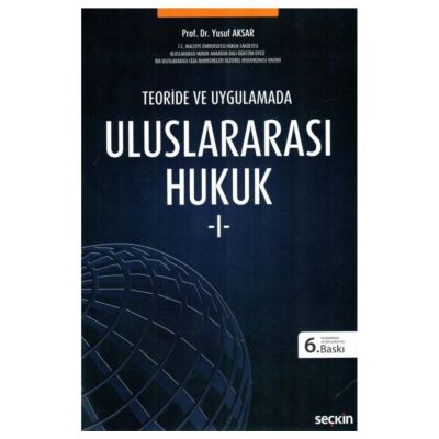 Uluslararası Hukuk – I kapağı