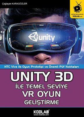 Unity 3D İle Temel Seviye VR Oyun Geliştirme kapağı