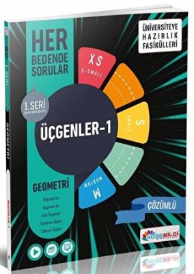 Üniversiteye Hazırlık Fasikülleri Geometri 1. Seri Üçgenler kapağı