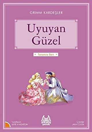 Uyuyan Güzel Turuncu Dizi - Tel Dikiş Kapak