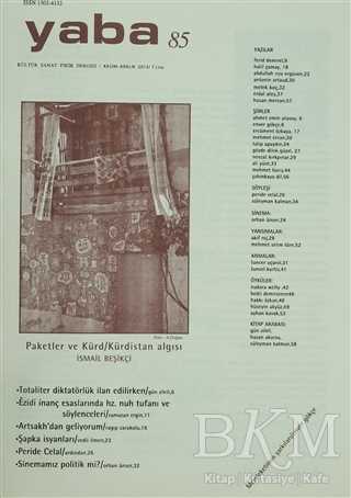 Yaba Edebiyat Dergisi Sayı: 85