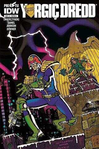 Yargıç Dredd Sayı 14 Kapak A kapağı