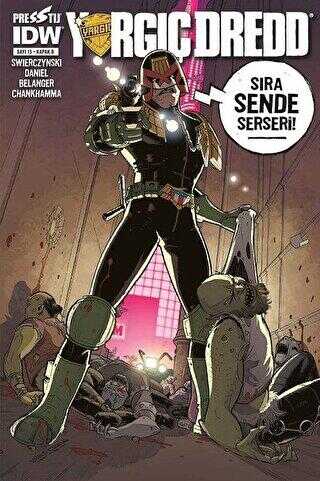 Yargıç Dredd Sayı 15 Kapak B kapağı