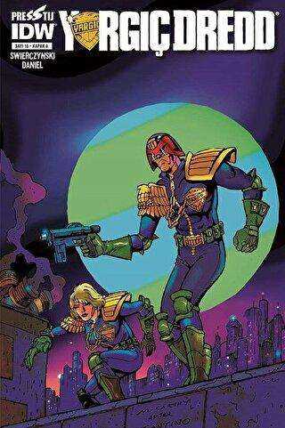 Yargıç Dredd Sayı 16 Kapak A kapağı