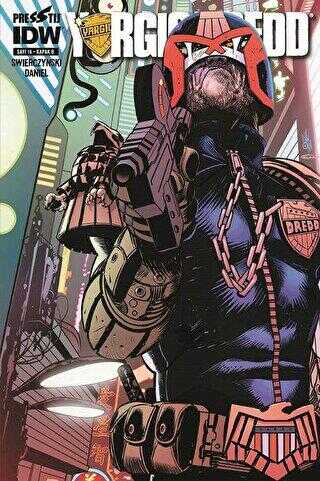 Yargıç Dredd Sayı 16 Kapak B kapağı