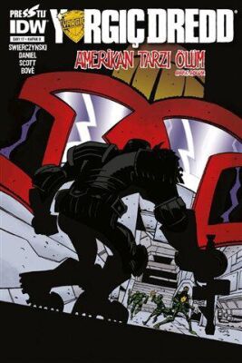 Yargıç Dredd Sayı 17 Kapak B kapağı