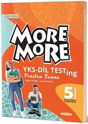 Kurmay ELT YKS DİL More and More English Testing Practice Exams 5 Deneme kapağı