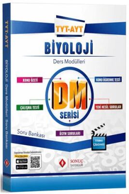 YKS TYT AYT Biyoloji DM Ders Modülleri Soru Bankası kapağı