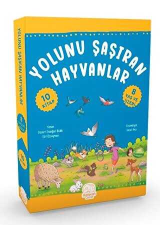 Yolunu Şaşıran Hayvanlar 10 Kitap Takım kapağı