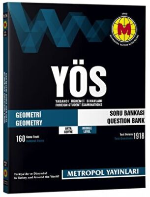 YÖS Geometri Orta Seviye Soru Bankası kapağı
